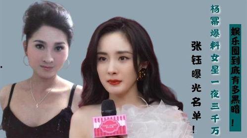 爆料娱乐圈的一个女的,神秘女星疑涉重大丑闻，真相即将揭晓！  第2张